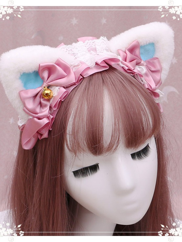 Lace Cat Ear Lolita KC