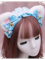 Lace Cat Ear Lolita KC