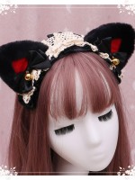 Lace Cat Ear Lolita KC