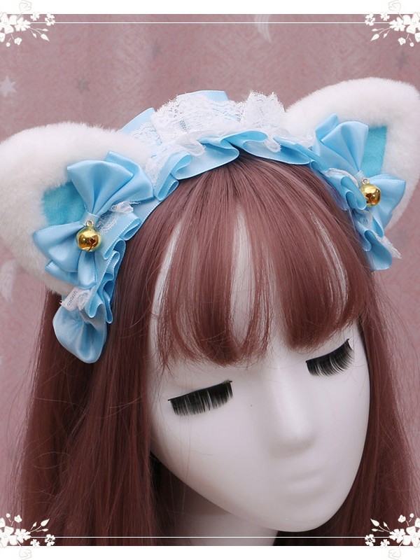 Lace Cat Ear Lolita KC