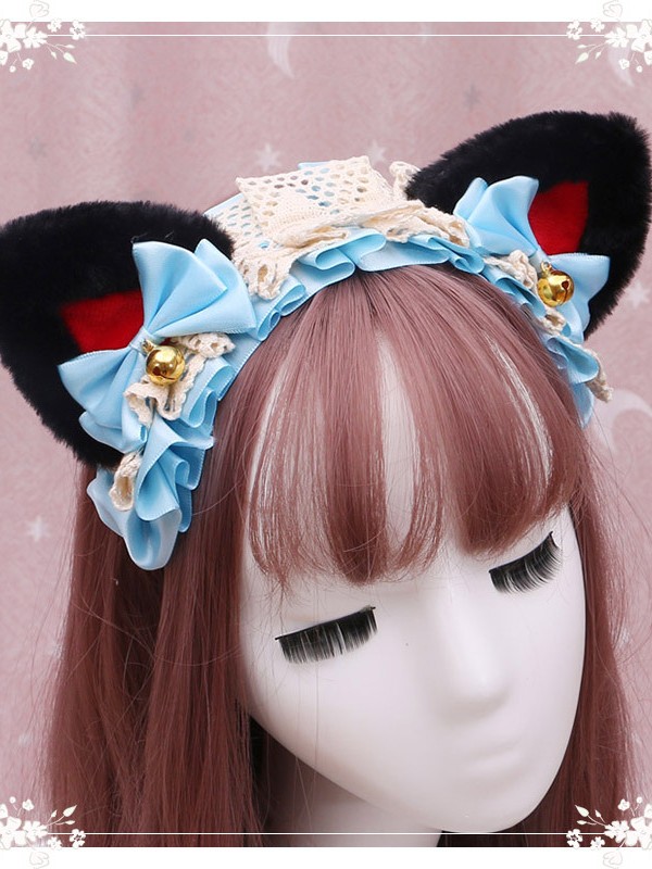 Lace Cat Ear Lolita KC