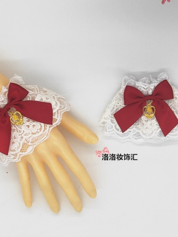 Lace Lolita Wrist Cuffs Lace Lolita Wrist Cuffs