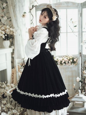 Lady Moranna Velvet Jumperskirt