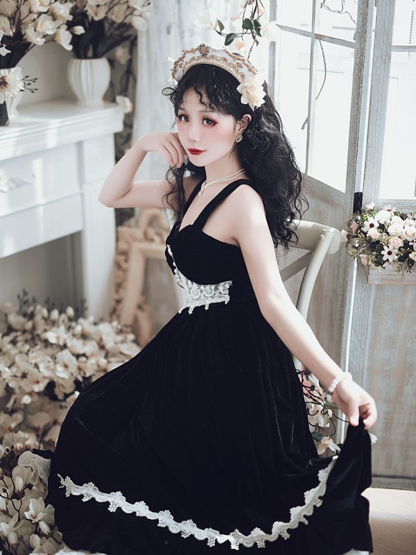 Lady Moranna Velvet Jumperskirt Lady Moranna Velvet Jumperskirt
