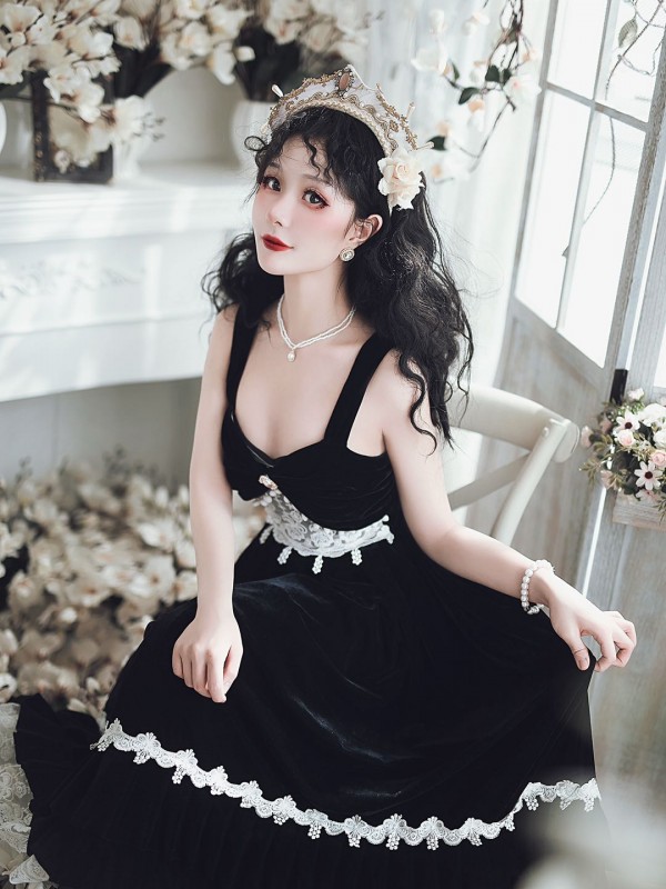 Lady Moranna Velvet Jumperskirt Lady Moranna Velvet Jumperskirt
