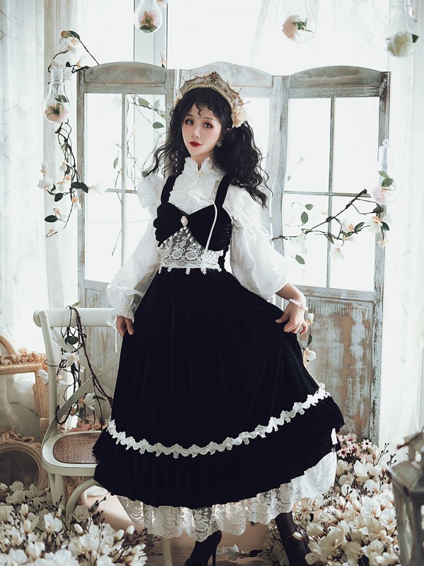 Lady Moranna Velvet Jumperskirt Lady Moranna Velvet Jumperskirt