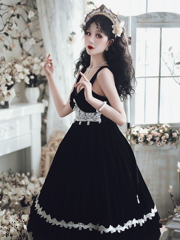 Lady Moranna Velvet Jumperskirt Lady Moranna Velvet Jumperskirt