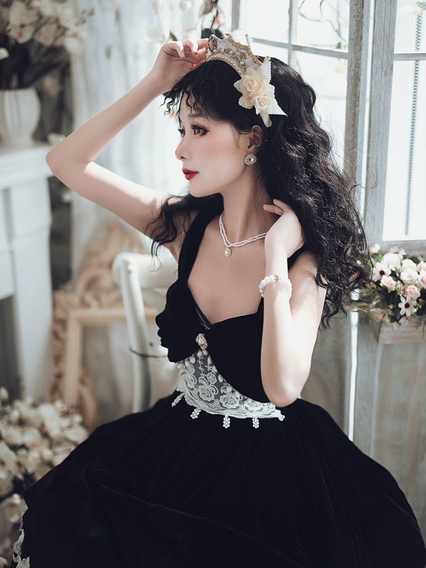 Lady Moranna Velvet Jumperskirt Lady Moranna Velvet Jumperskirt