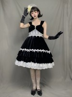 Lady Moranna Velvet Jumperskirt Lady Moranna Velvet Jumperskirt