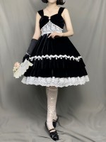 Lady Moranna Velvet Jumperskirt Lady Moranna Velvet Jumperskirt