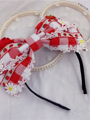 Large Lattice Bowknot KC