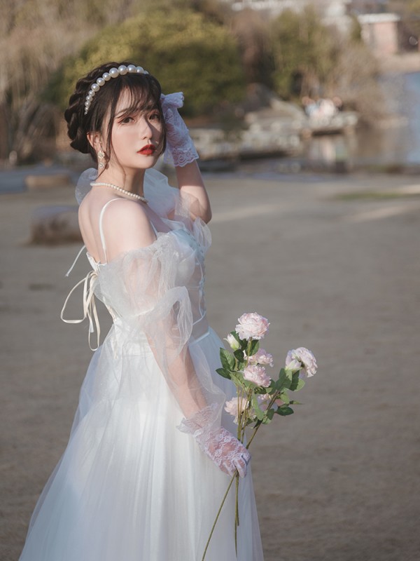 Light Night Love French Elegant One-piece Light Night Love French Elegant One-piece