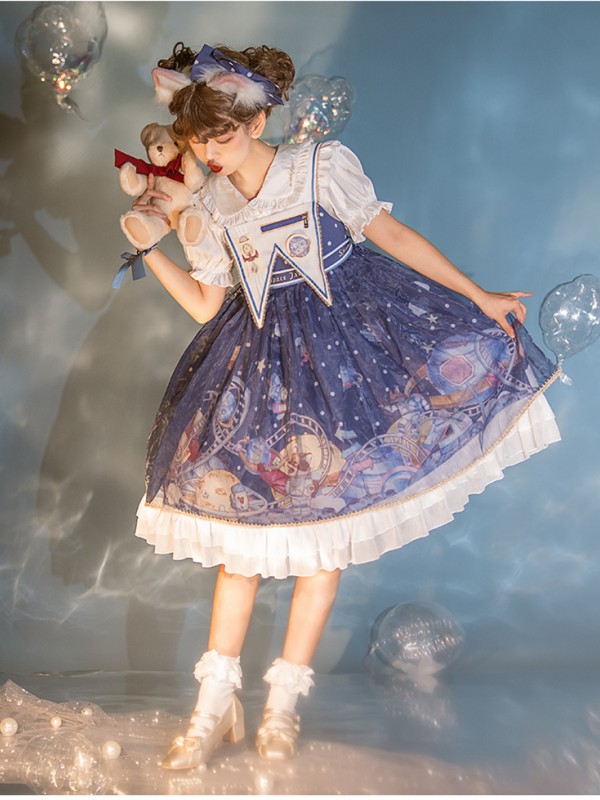 Line Ball Cat - Aerospace Jumperskirt Line Ball Cat - Aerospace Jumperskirt