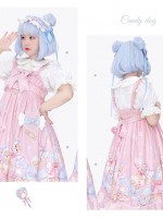 Line Ball Cat - Candy Dog Jumperskirt Line Ball Cat - Candy Dog Jumperskirt