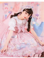 Line Ball Cat - Candy Dog Jumperskirt Line Ball Cat - Candy Dog Jumperskirt