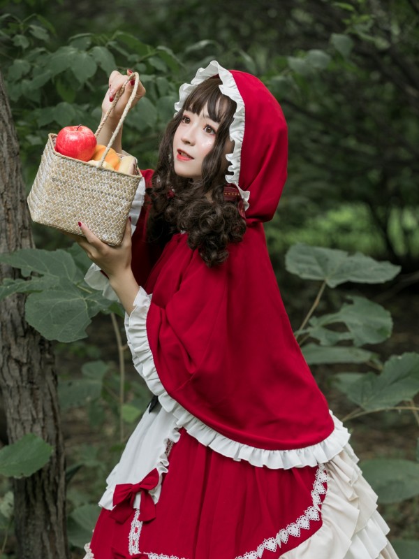 Little Red Riding Hood Full Set Jumperskirt
