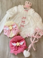[Little Star Wing] ~ Sweet Lolita jumperskirt~summer~pink