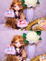 Cute Plush Bunny Lolita Hairpin Cute Plush Bunny Lolita Hairpin