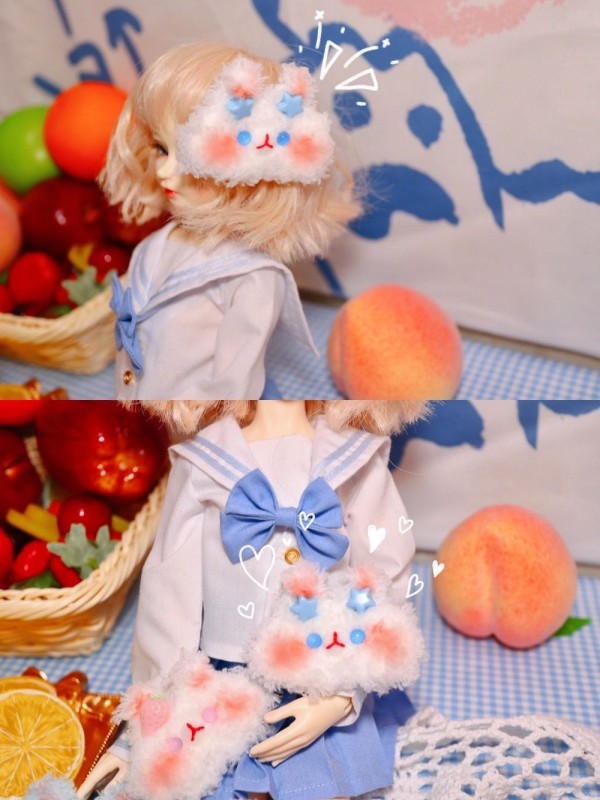 Cute Plush Bunny Lolita Hairpin Cute Plush Bunny Lolita Hairpin
