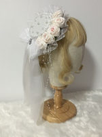 Flowers Elegant Lolita Mini Top Hat Flowers Elegant Lolita Mini Top Hat