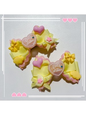 Lovely Lolita Heart Shaped Hair Clip