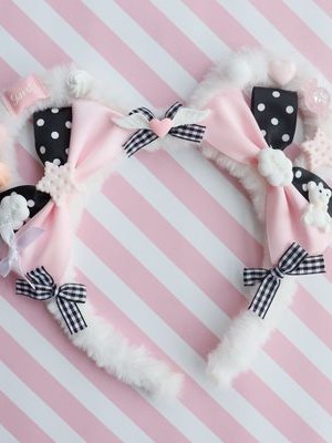 Lovely Sweet Lolita Bear Ears KC