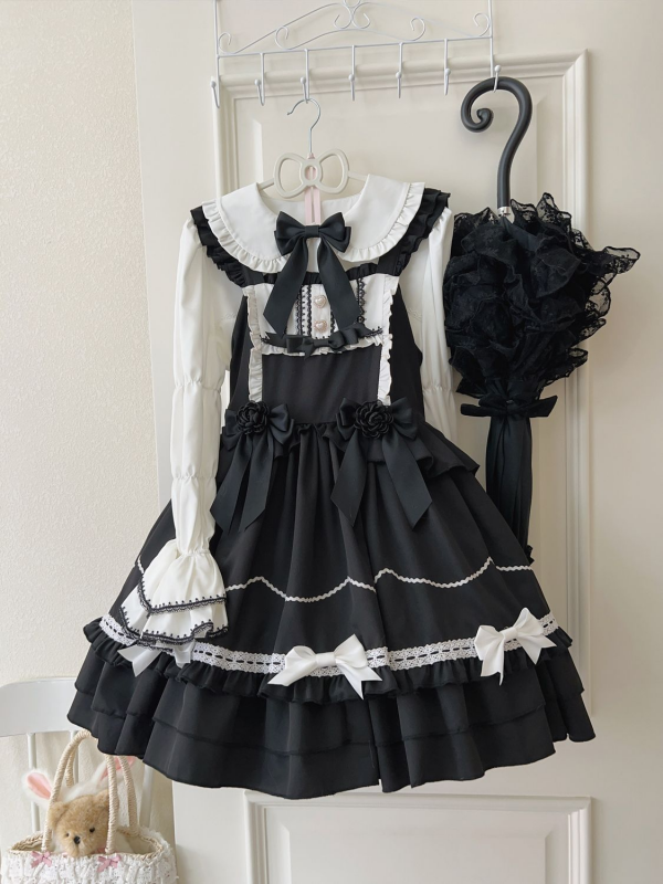 Lolita Cake Group Cute JSK Suspender Dress Lolita Cake Group Cute JSK Suspender Dress