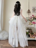 Lolita Ballet Style Bride JSK Suspender Dress Lolita Ballet Style Bride JSK Suspender Dress