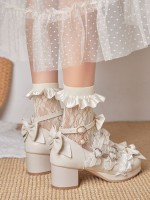 Sweet and Cute Lolita Shoes JK Shoes Sweet and Cute Lolita Shoes JK Shoes