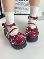 Sweet Bow Thick-soled Lolita Shoes Sweet Bow Thick-soled Lolita Shoes
