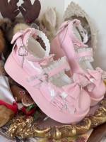 Sweet Bow Thick-soled Lolita Shoes Sweet Bow Thick-soled Lolita Shoes