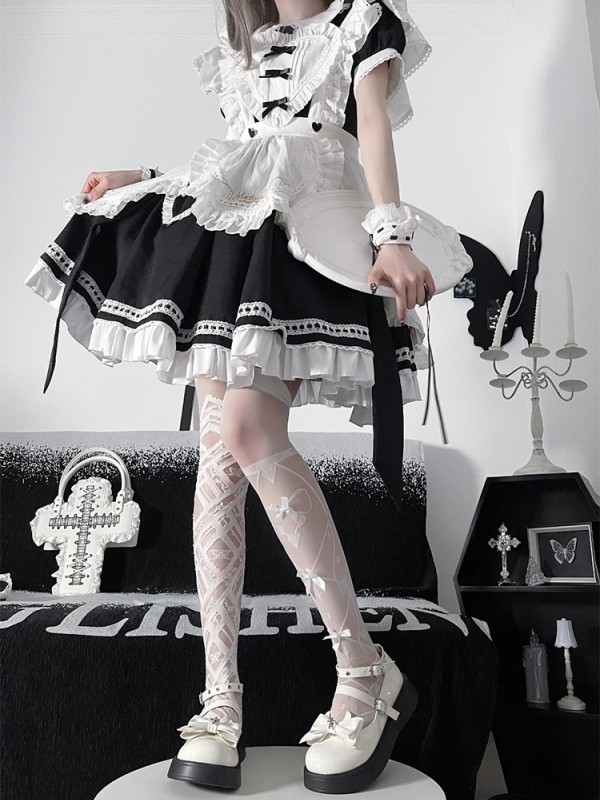 Sweet Gothic Style Thick-soled Rround-toed Lolita Shoes Sweet Gothic Style Thick-soled Rround-toed Lolita Shoes