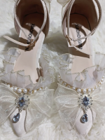 Elegant Lace Pointed Lolita Shoes Elegant Lace Pointed Lolita Shoes