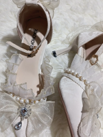 Elegant Lace Pointed Lolita Shoes Elegant Lace Pointed Lolita Shoes