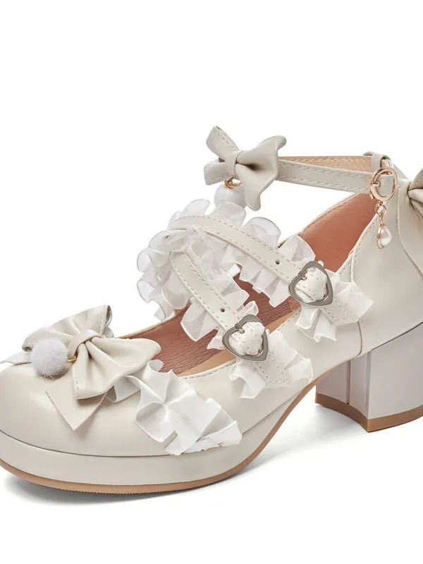 Sweet and Cute Lolita Shoes JK Shoes Sweet and Cute Lolita Shoes JK Shoes