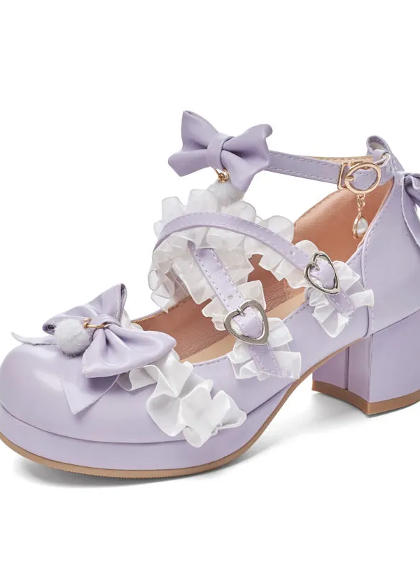 Sweet and Cute Lolita Shoes JK Shoes Sweet and Cute Lolita Shoes JK Shoes