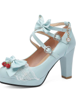 Sweet and Cute Round-toe Lolita Shoes JK Shoes Sweet and Cute Round-toe Lolita Shoes JK Shoes