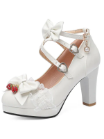 Sweet and Cute Round-toe Lolita Shoes JK Shoes Sweet and Cute Round-toe Lolita Shoes JK Shoes