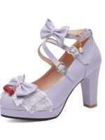 Sweet and Cute Round-toe Lolita Shoes JK Shoes Sweet and Cute Round-toe Lolita Shoes JK Shoes