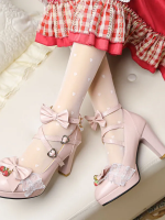 Sweet and Cute Round-toe Lolita Shoes JK Shoes Sweet and Cute Round-toe Lolita Shoes JK Shoes