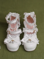 Sweet and Cute Round Toe Mid-heel Bride Lolita Shoes Sweet and Cute Round Toe Mid-heel Bride Lolita Shoes