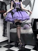 Lolita Dress Halloween Little Witch Lolita JSK Suspender Dress Lolita Dress Halloween Little Witch Lolita JSK Suspender Dress