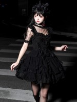 Black Sweet Princess Dress Lolita Suit Suspender Dress Black Sweet Princess Dress Lolita Suit Suspender Dress