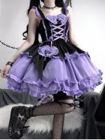 Lolita Dress Halloween Little Witch Lolita JSK Suspender Dress Lolita Dress Halloween Little Witch Lolita JSK Suspender Dress