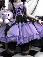 Lolita Dress Halloween Little Witch Lolita JSK Suspender Dress Lolita Dress Halloween Little Witch Lolita JSK Suspender Dress