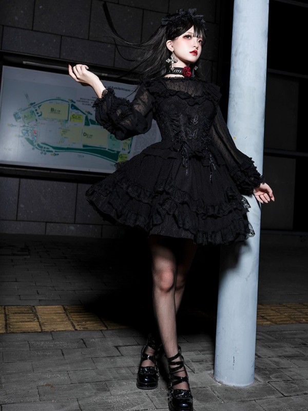 Black Sweet Princess Dress Lolita Suit Suspender Dress Black Sweet Princess Dress Lolita Suit Suspender Dress
