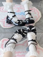 Low Heel Flat Round Toe Cute Sweet Lolita Shoes Low Heel Flat Round Toe Cute Sweet Lolita Shoes