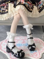 Low Heel Flat Round Toe Cute Sweet Lolita Shoes Low Heel Flat Round Toe Cute Sweet Lolita Shoes