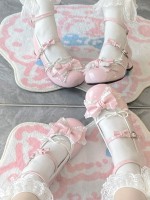 Low Heel Flat Round Toe Cute Sweet Lolita Shoes Low Heel Flat Round Toe Cute Sweet Lolita Shoes