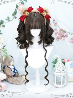 Sweet Lolita Wig Cute Double Ponytail JK Short Hair Wig Sweet Lolita Wig Cute Double Ponytail JK Short Hair Wig